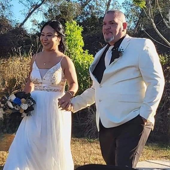 Bridal Bouquets by Painted Petals, handcrafted sola wood florals, Deltona, Florida