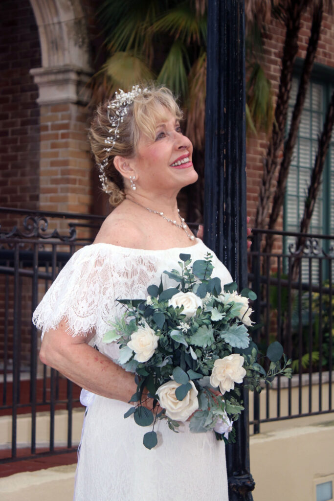 Bridal Bouquets by Painted Petals, handcrafted sola wood florals, Deltona, Florida