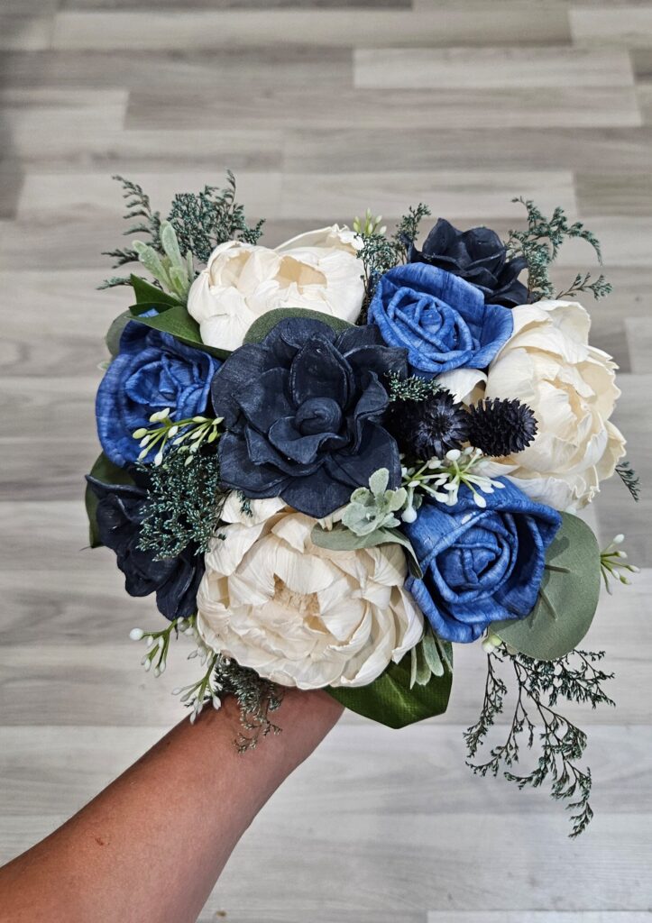 Bridesmaids by Painted Petals, handcrafted sola wood florals, Deltona, Florida