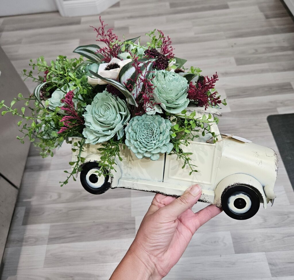 Everyday Arrangements by Painted Petals, handcrafted sola wood florals, Deltona, Florida