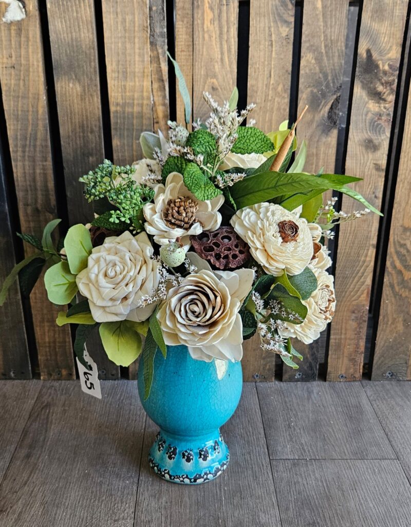 Everyday Arrangements by Painted Petals, handcrafted sola wood florals, Deltona, Florida
