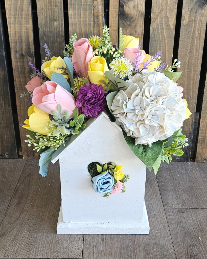 Everyday Arrangements by Painted Petals, handcrafted sola wood florals, Deltona, Florida