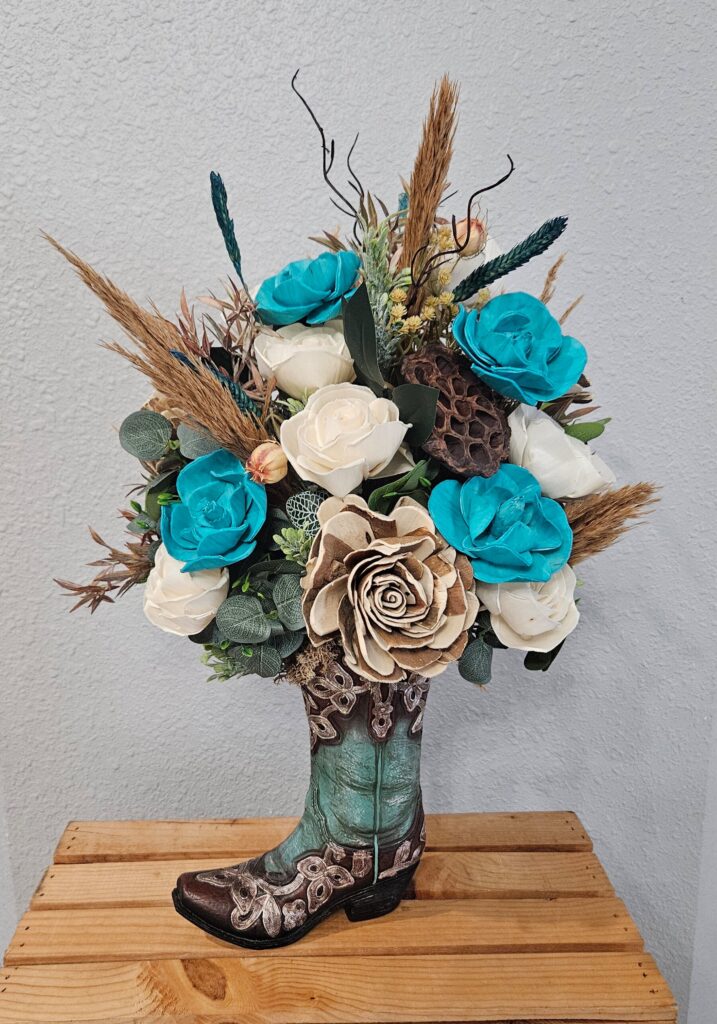 Everyday Arrangements by Painted Petals, handcrafted sola wood florals, Deltona, Florida