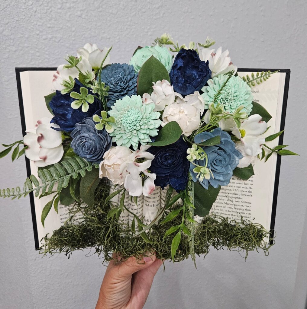 Everyday Arrangements by Painted Petals, handcrafted sola wood florals, Deltona, Florida