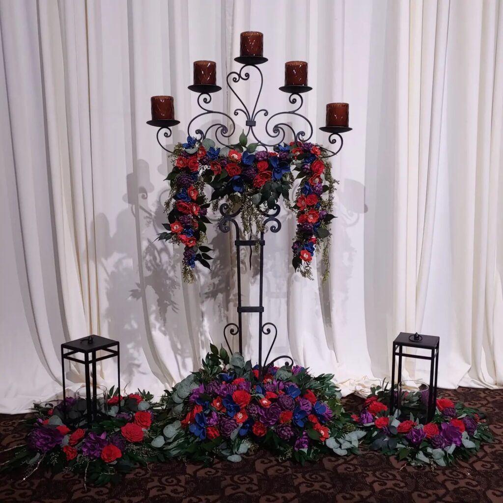 Wedding/Event Décor by Painted Petals, handcrafted sola wood florals, Deltona, Florida