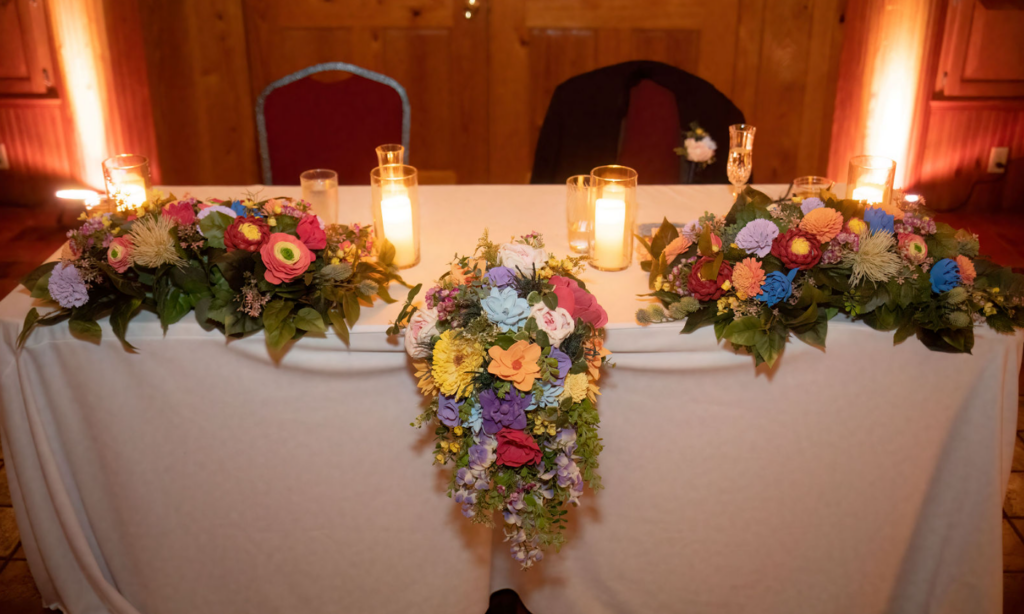 Wedding/Event Décor by Painted Petals, handcrafted sola wood florals, Deltona, Florida